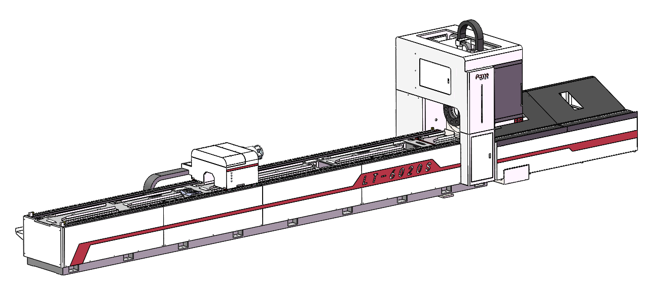 Peiriant Torri Laser Pipe Tube Ffibr Fiber Pipe Tube Laser Cutting Machine